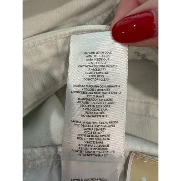 Michael Kors White Skinny Jeans Stretch Denim Women’s 8 EUC - Picture 8 of 8